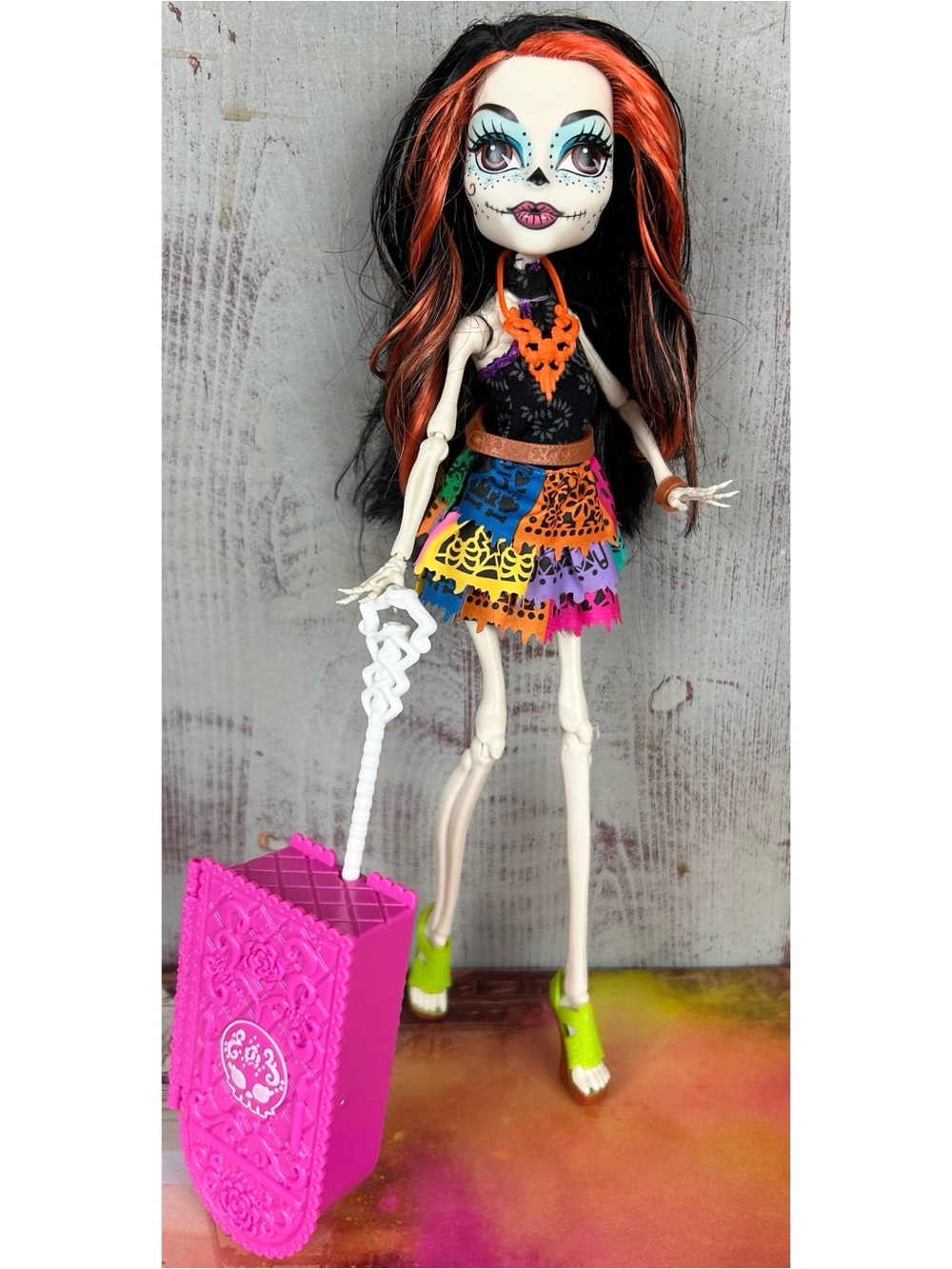 Monster High Skelita Calaveras Scaris  Skeleton Doll.